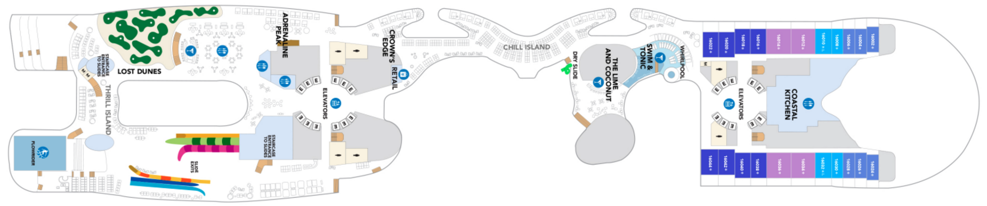 Deck 16 plan